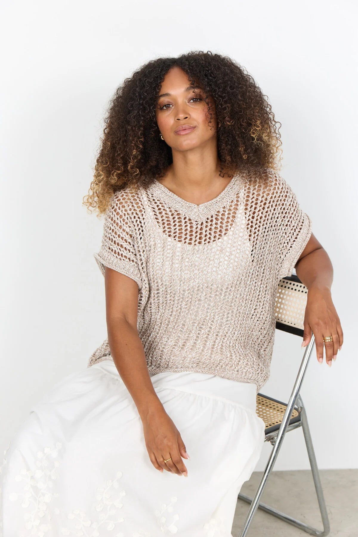 SC-RUDY 2 T-SHIRT CREAM