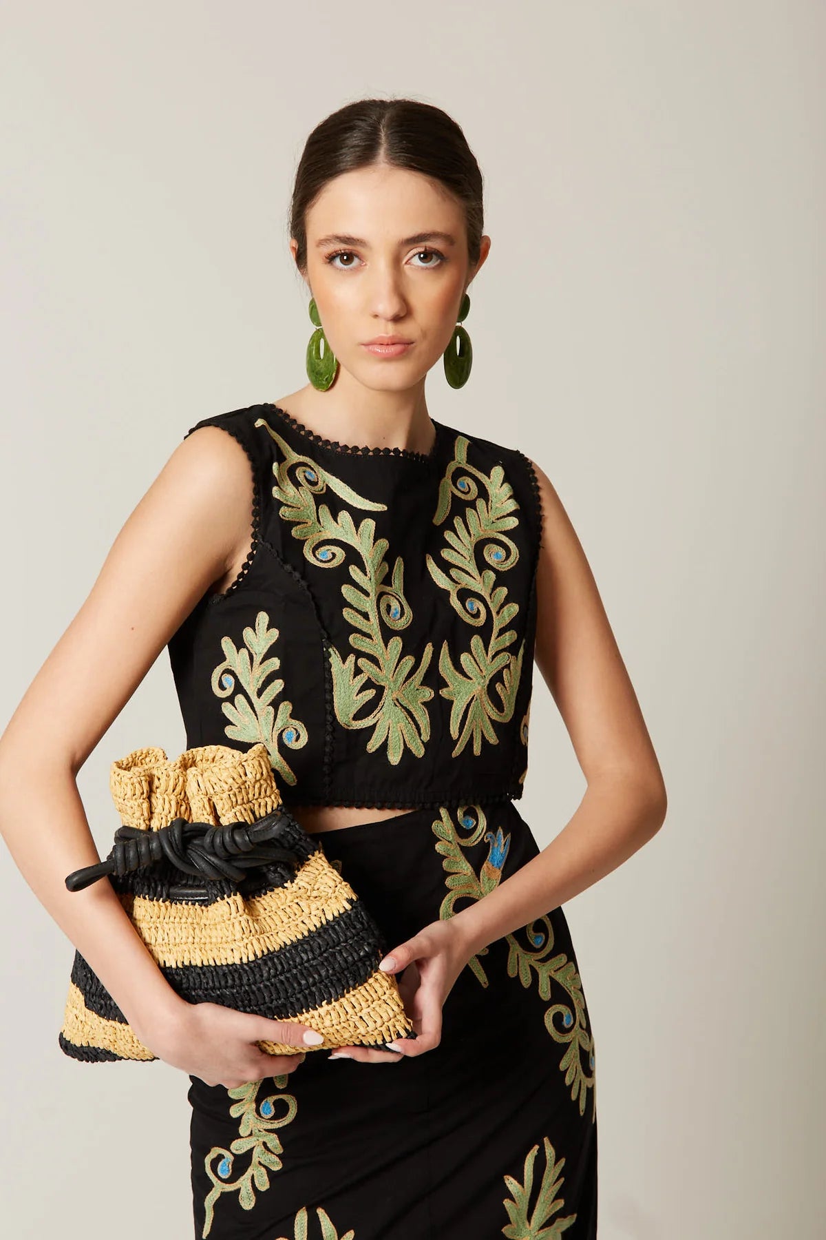 CONJUNTO LAVANDA NEGRO