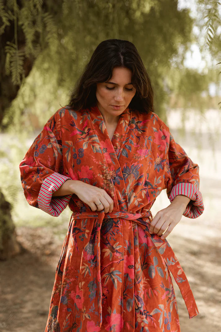 KIMONO TERCIOPELO CALDERA