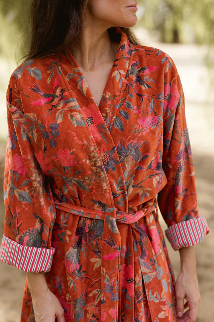 KIMONO TERCIOPELO CALDERA