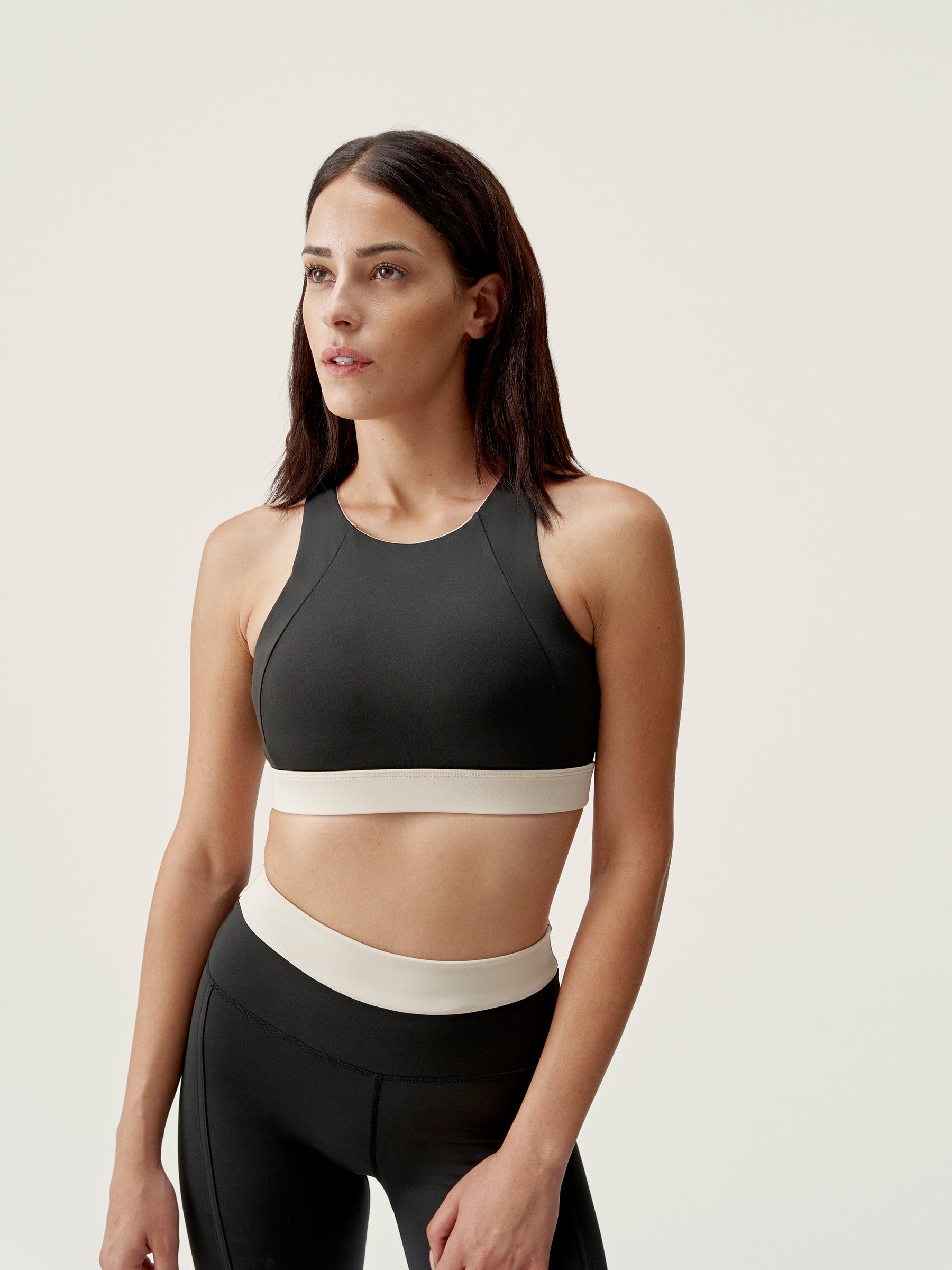 TOP FIORELLA BLACK/STONE