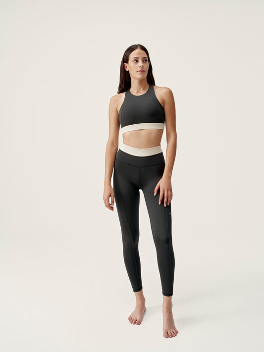 TOP FIORELLA BLACK/STONE