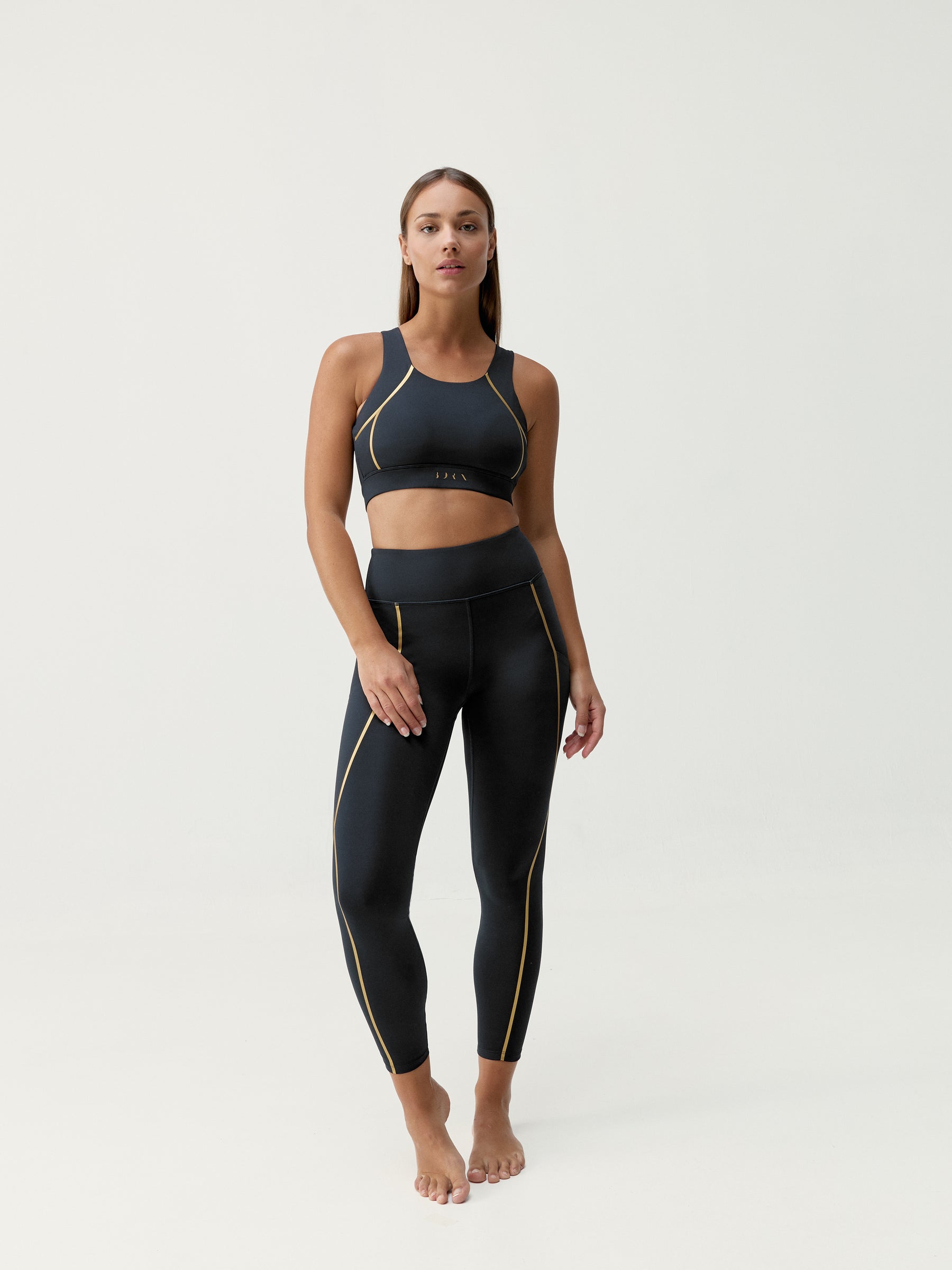 LEGGING GOLD BLACK