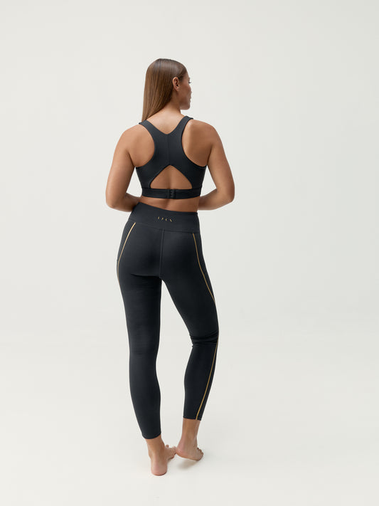 LEGGING GOLD BLACK