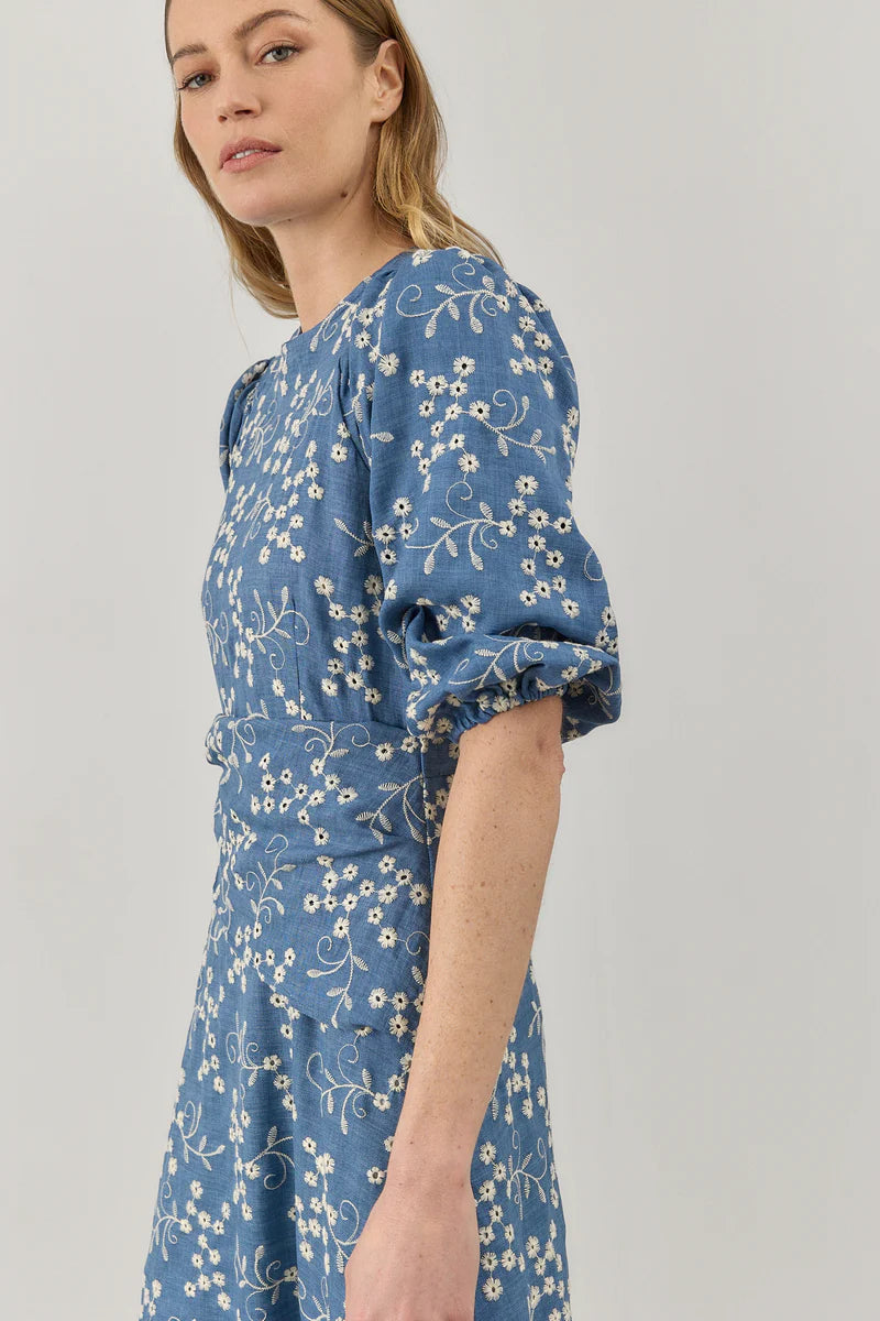 VESTIDO AVIÑON AZUL