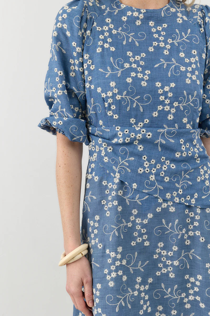 VESTIDO AVIÑON AZUL