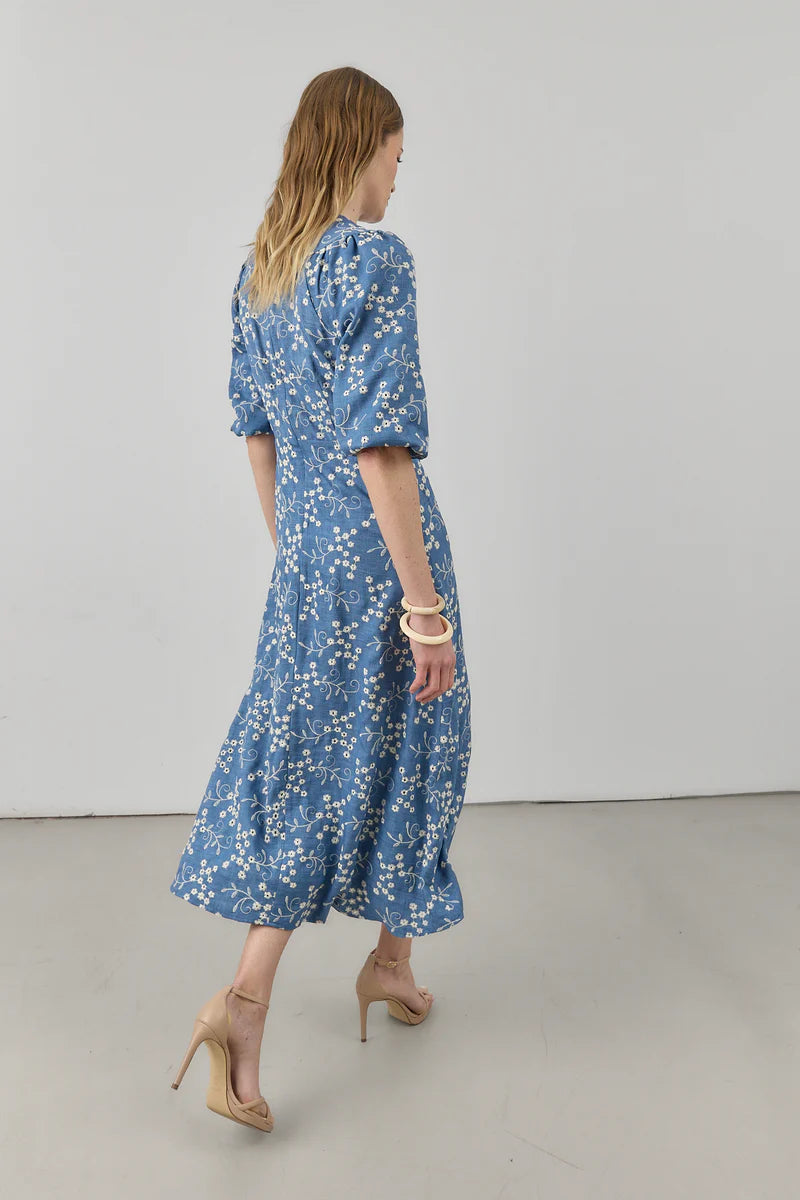 VESTIDO AVIÑON AZUL