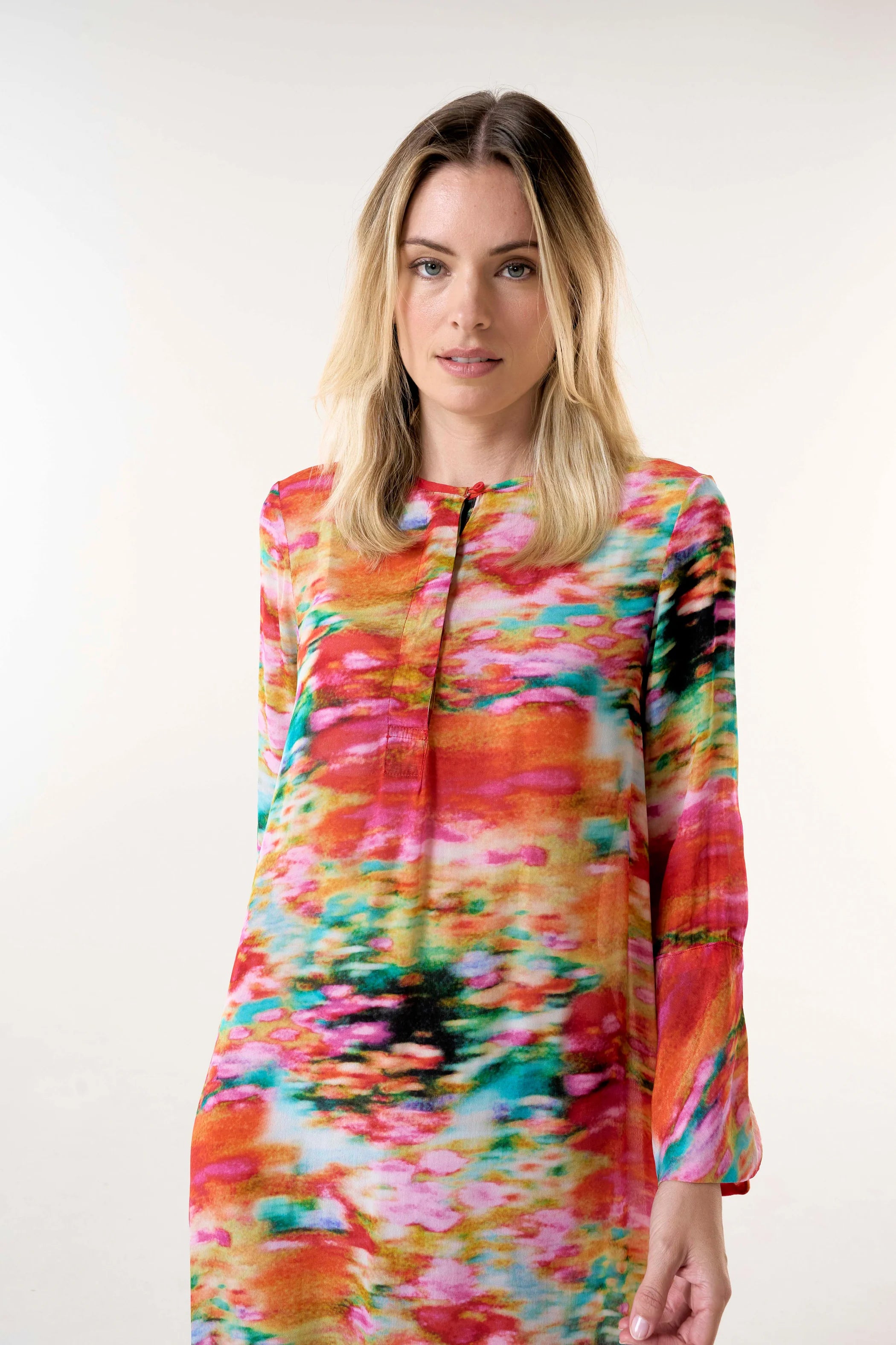 VESTIDO LONG GENIE ITHAKA PINK