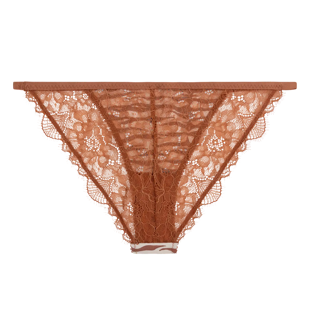 WILD ROSE BROWN braguitas encaje