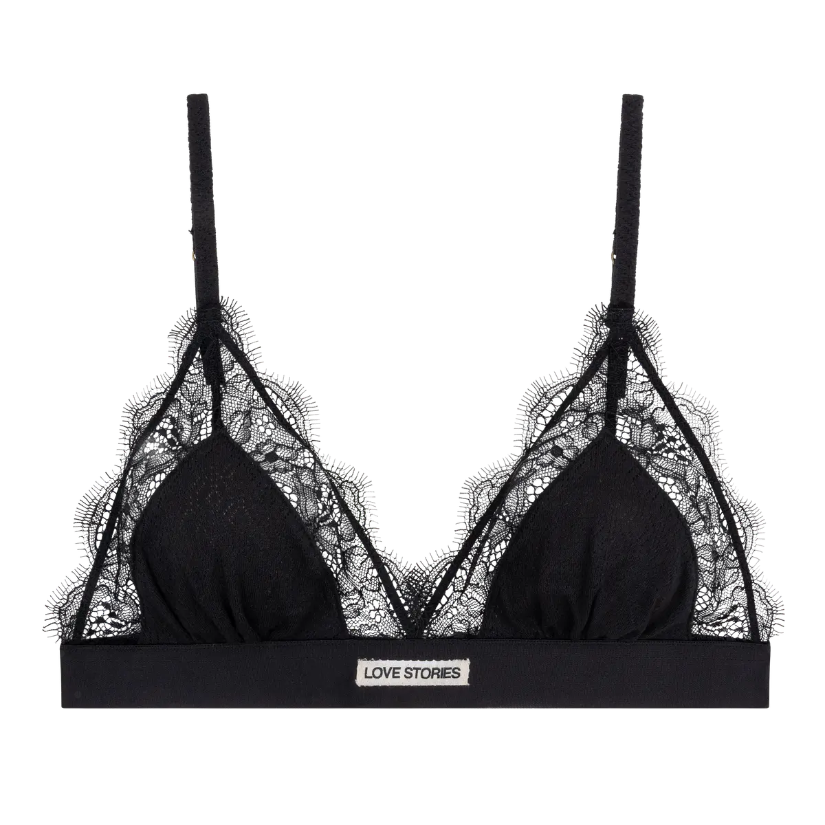 SUJETADOR LOVE LACE BLACK