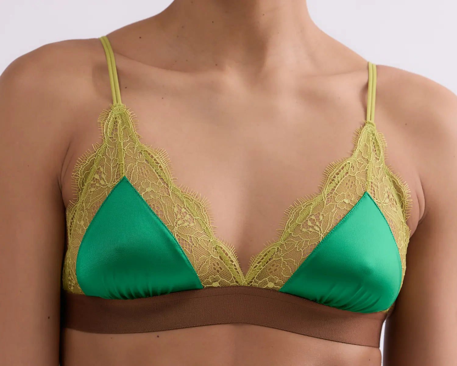 SUJETADOR LOVE LACE VERDE