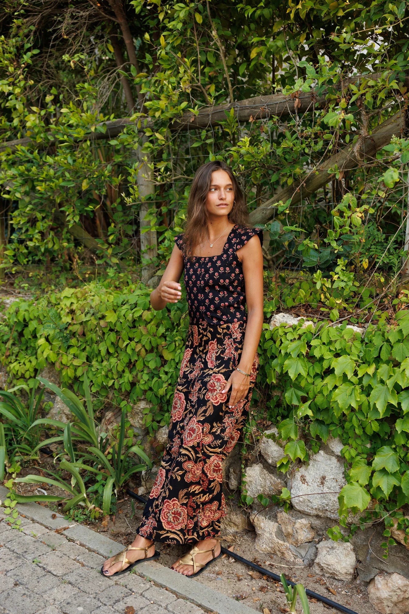 TOP ALGODÓN NEGRO