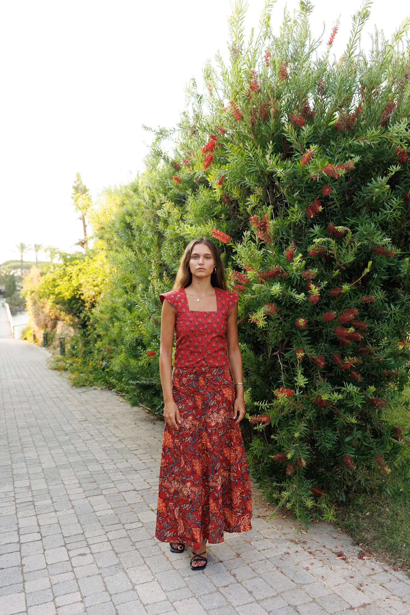 TOP ALGODÓN ROJO