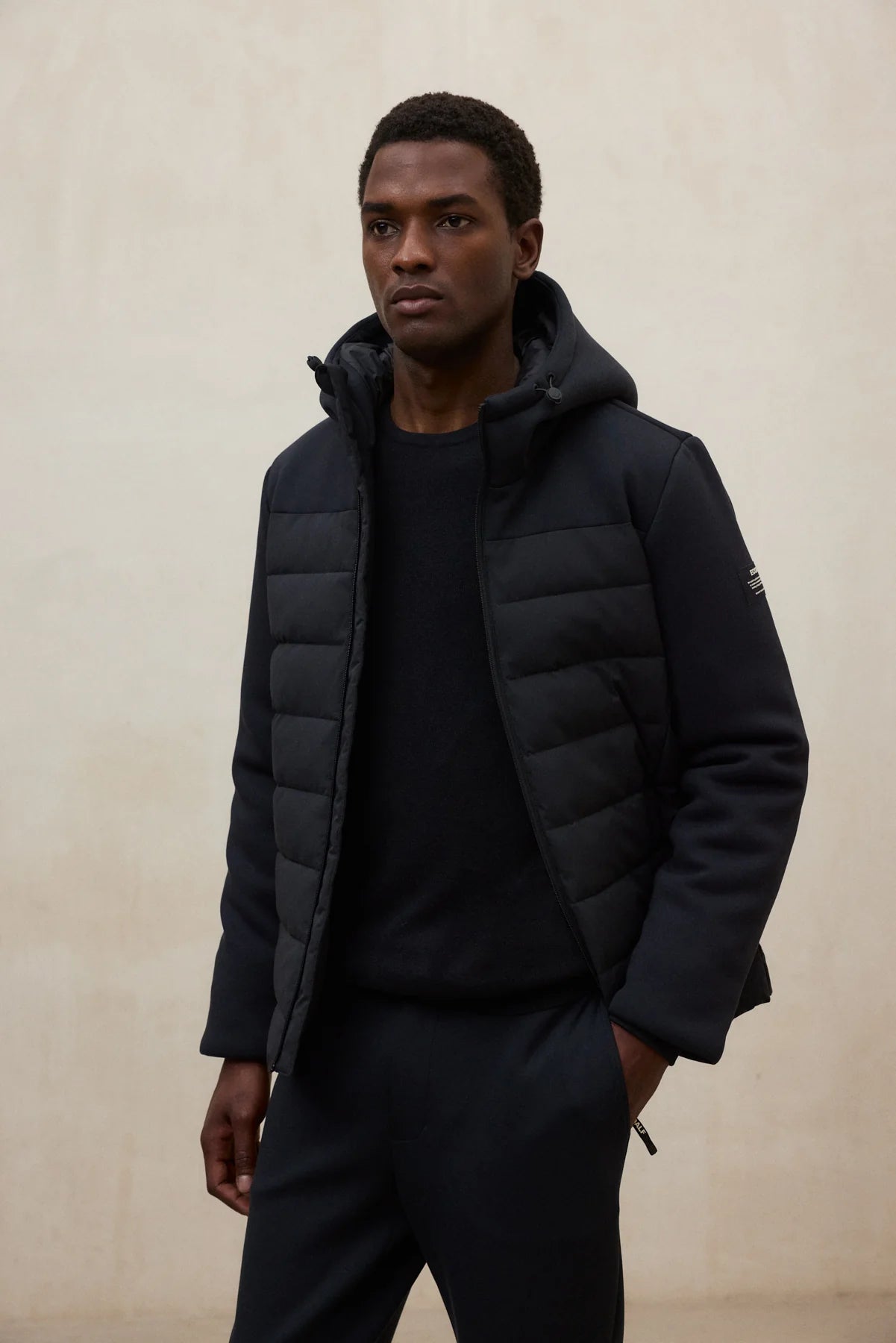 CHAQUETA BASA NEGRA