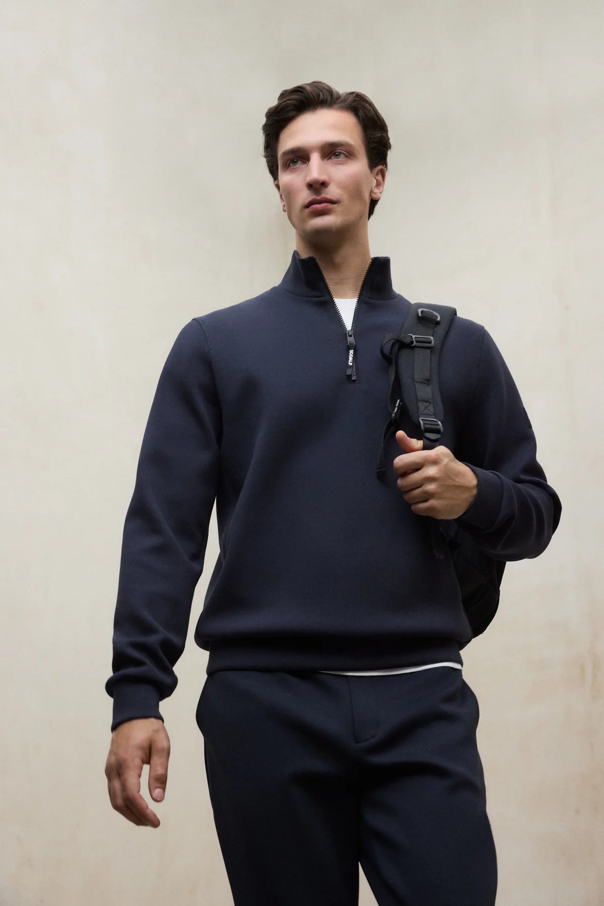 SUDADERA BETREN AZUL MARINO