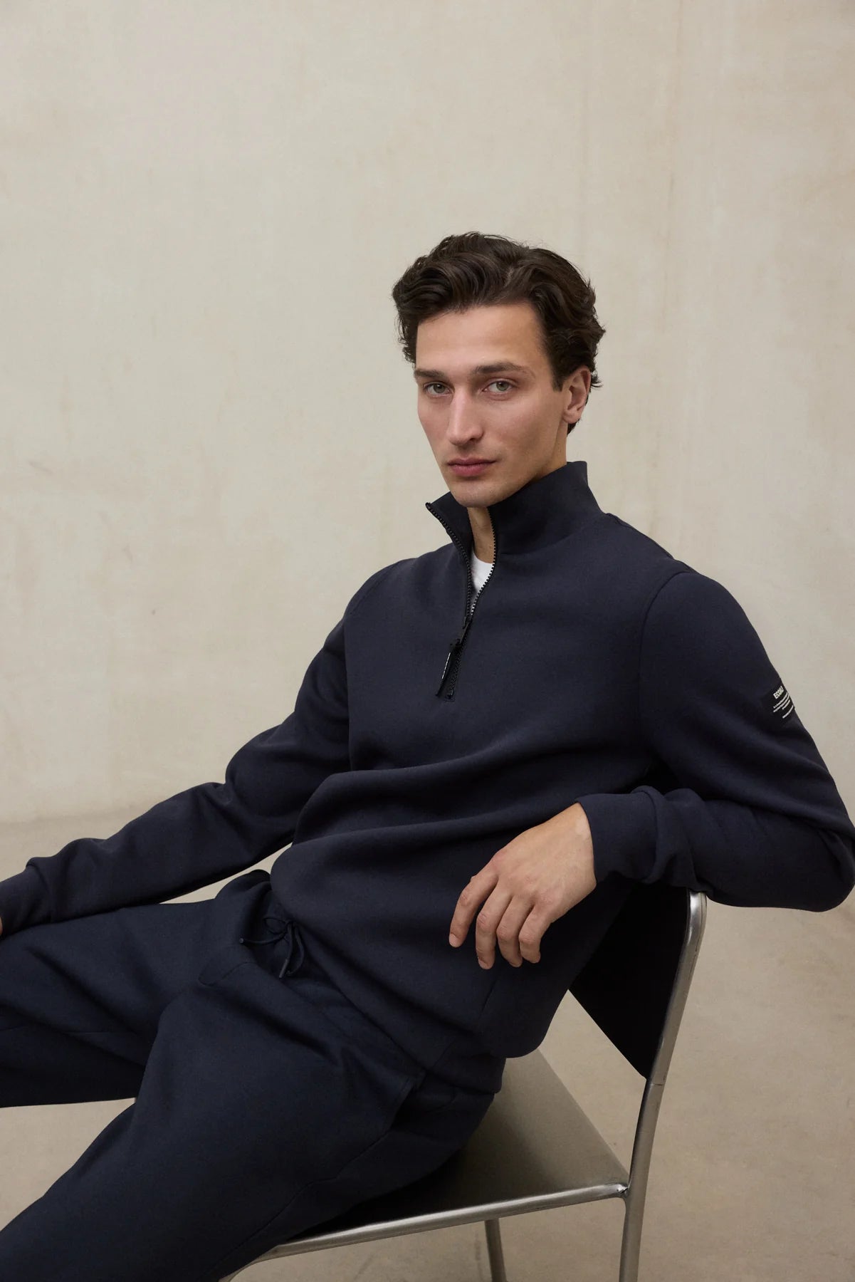 SUDADERA BETREN AZUL MARINO