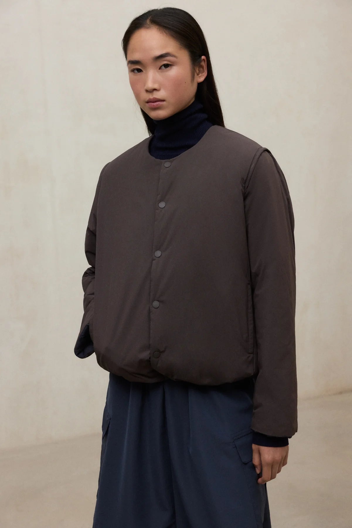 CHAQUETA GERES MARRÓN