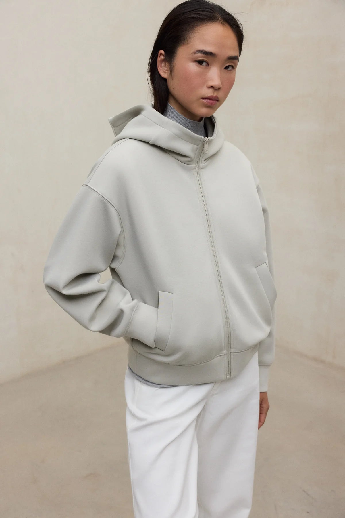 SUDADERA ARICA BEIGE