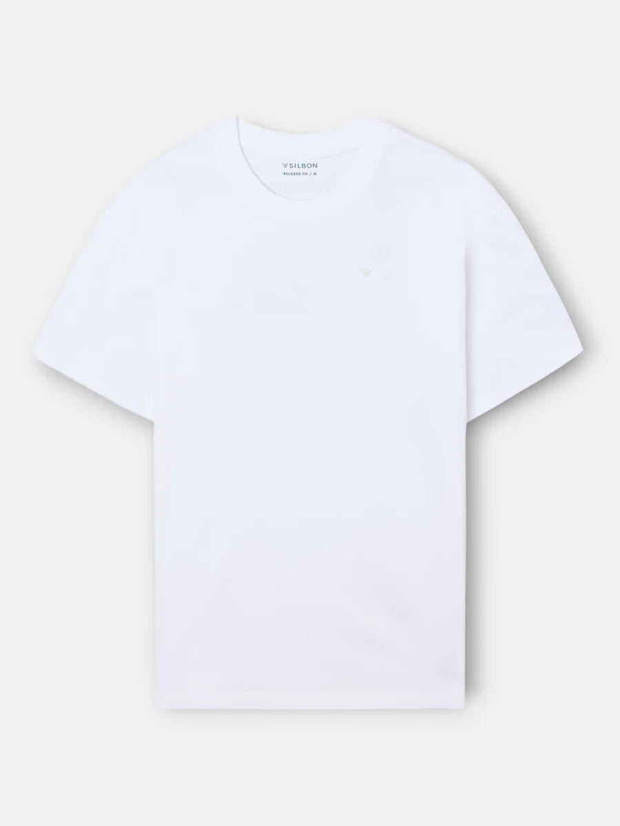 CAMISETA RELAXED FIT SURFING PLANS BLANCO