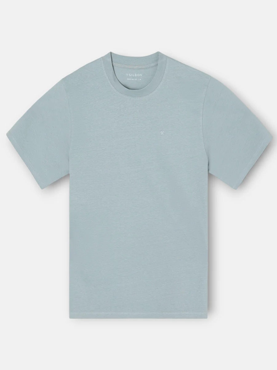 CAMISETA SPECIAL FIT SILBON SUNSET PARTY AGUAMARINA