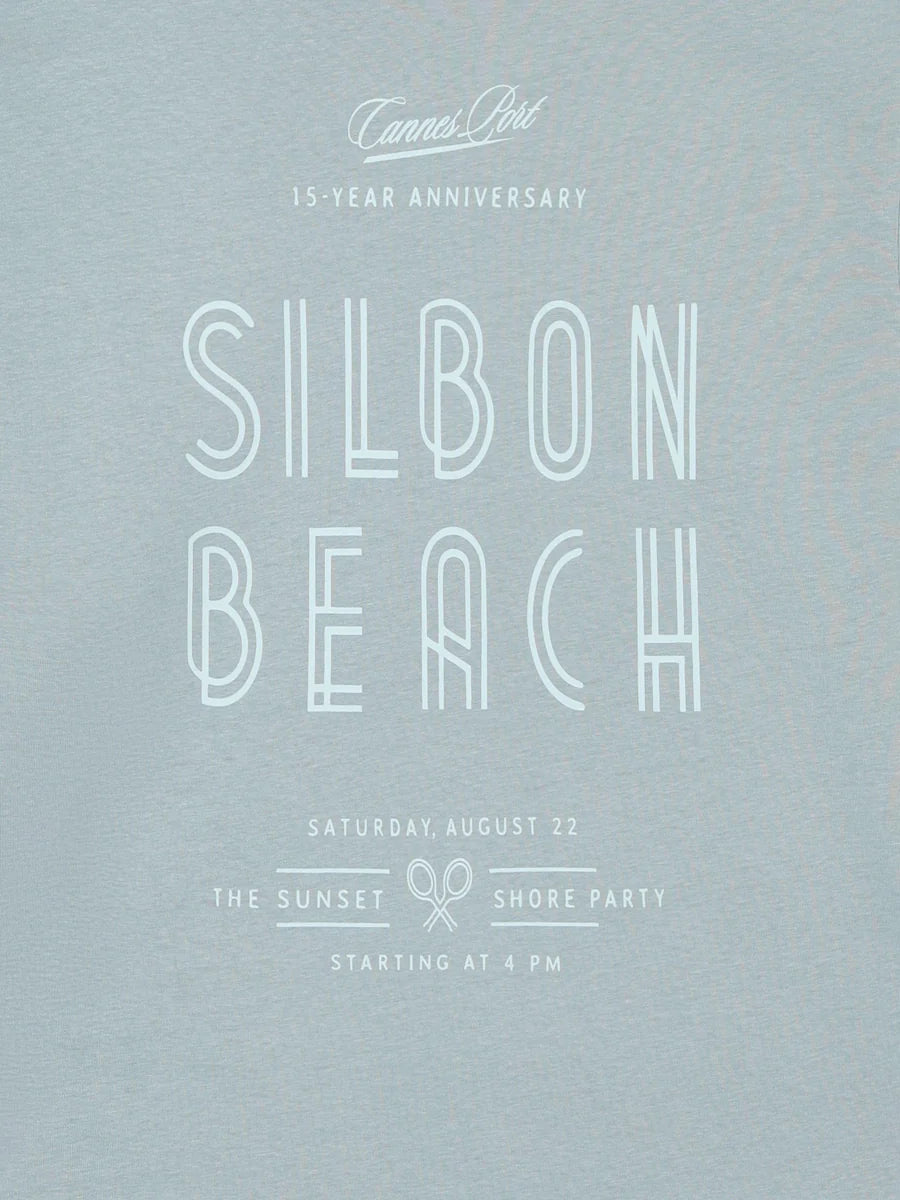 CAMISETA SPECIAL FIT SILBON SUNSET PARTY AGUAMARINA