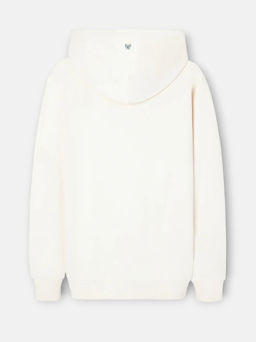 SUDADERA CAPUCHA NOMAD CREMA