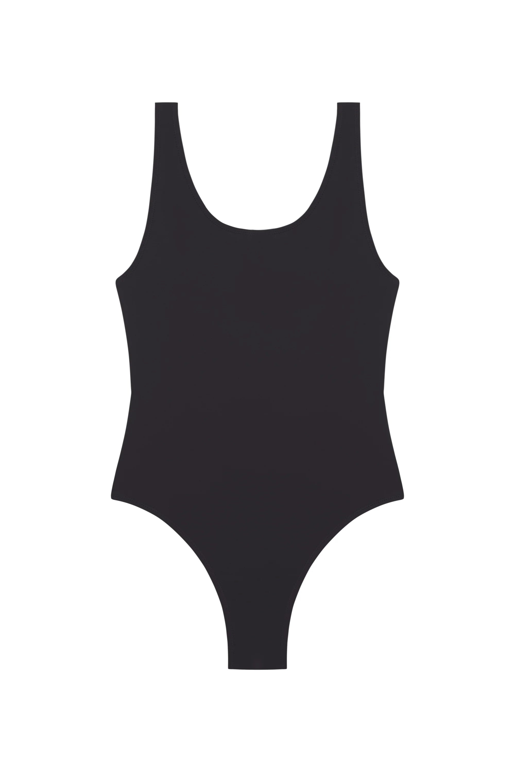 BAÑADOR ESPALDA BAJA NEGRO