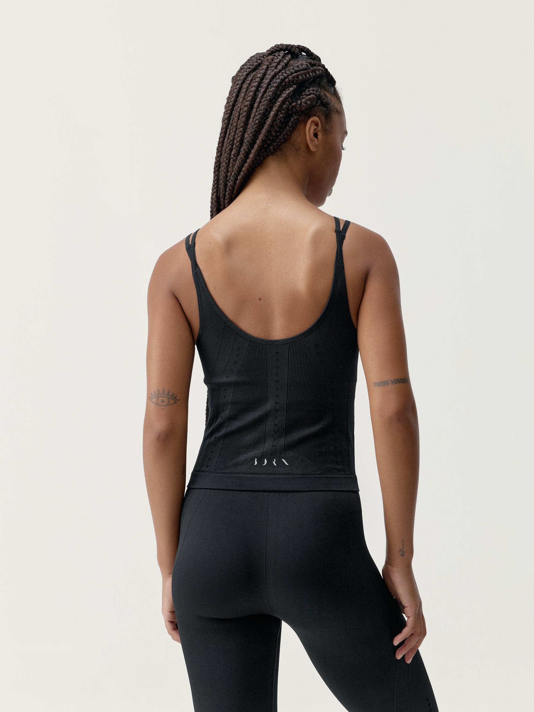 CROPPED SHANTALA BLACK