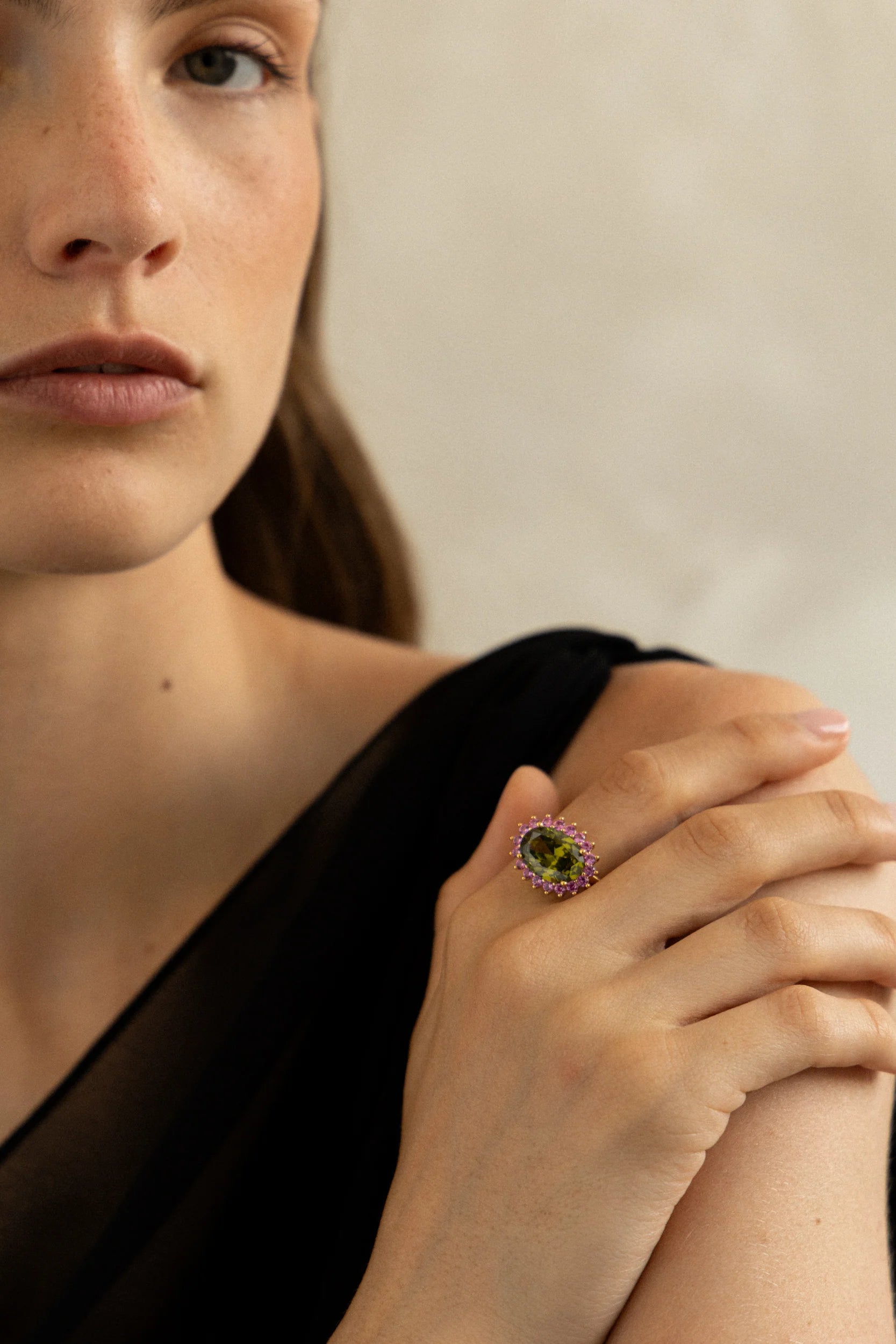 ANILLO RAFAELLA VERDE