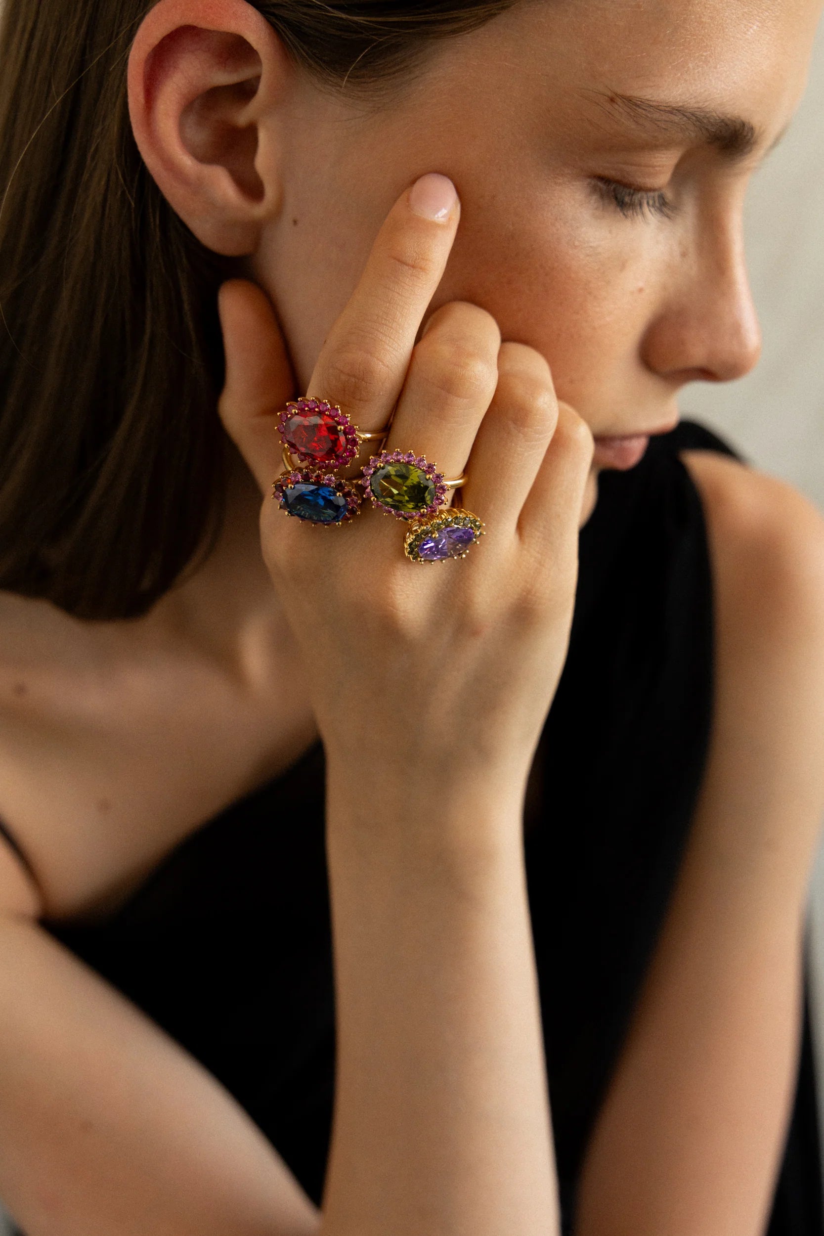 ANILLO RAFAELLA VERDE