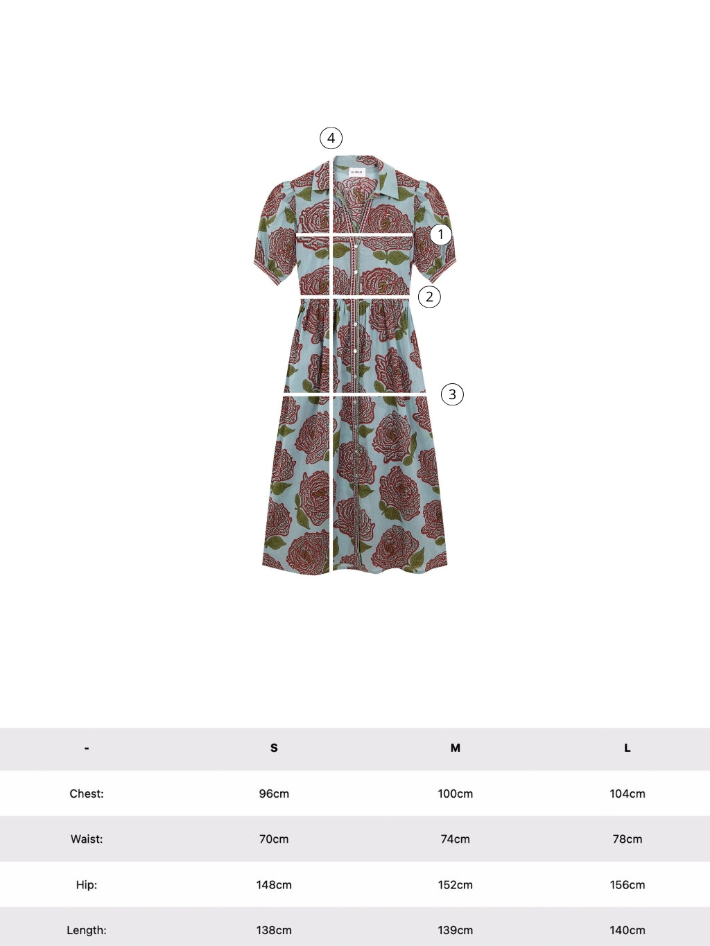 VESTIDO CAPRI ROSAS