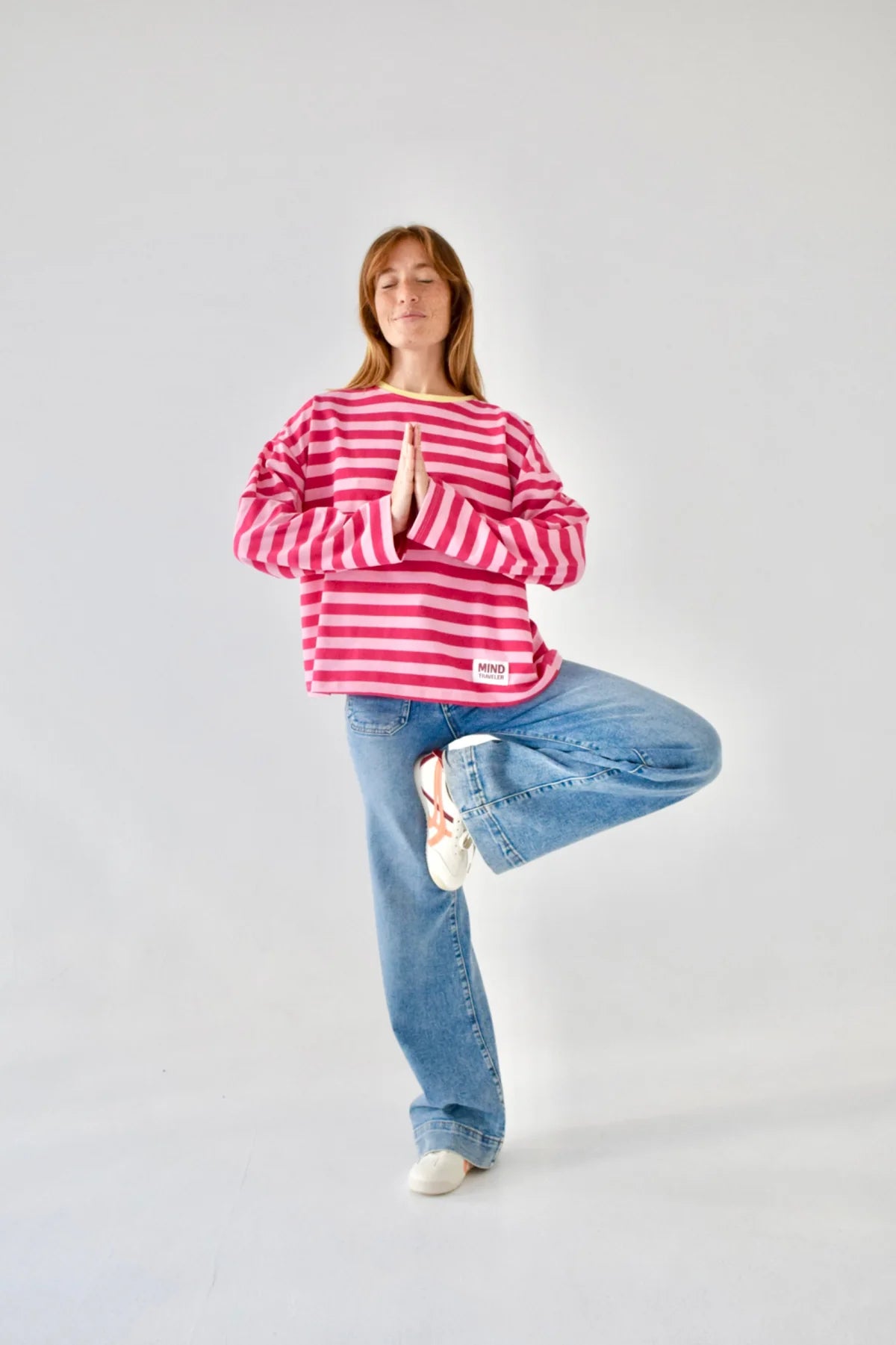 CAMISETA NÚRIA ROSA Y FUCSIA