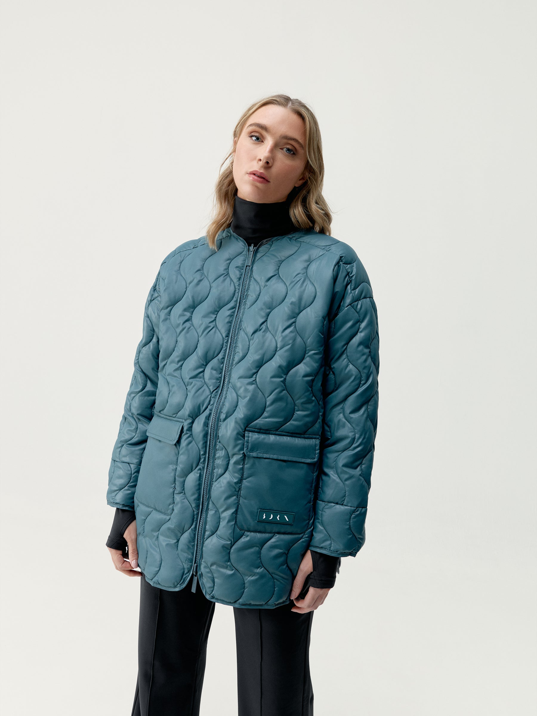 JACKET YASU STORMY GREY/STICK