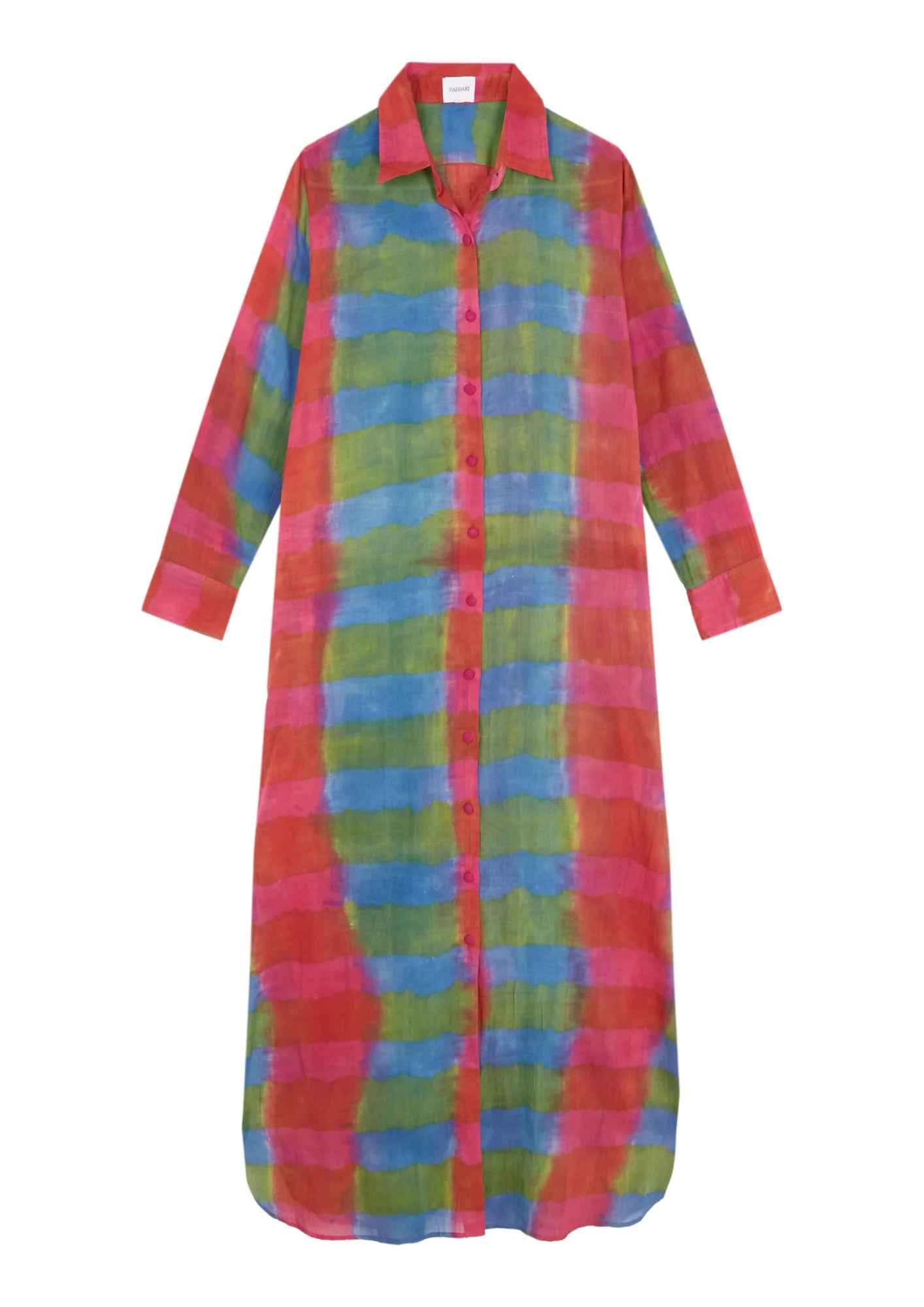 VESTIDO PATMOS TIE-DYE MADRAS