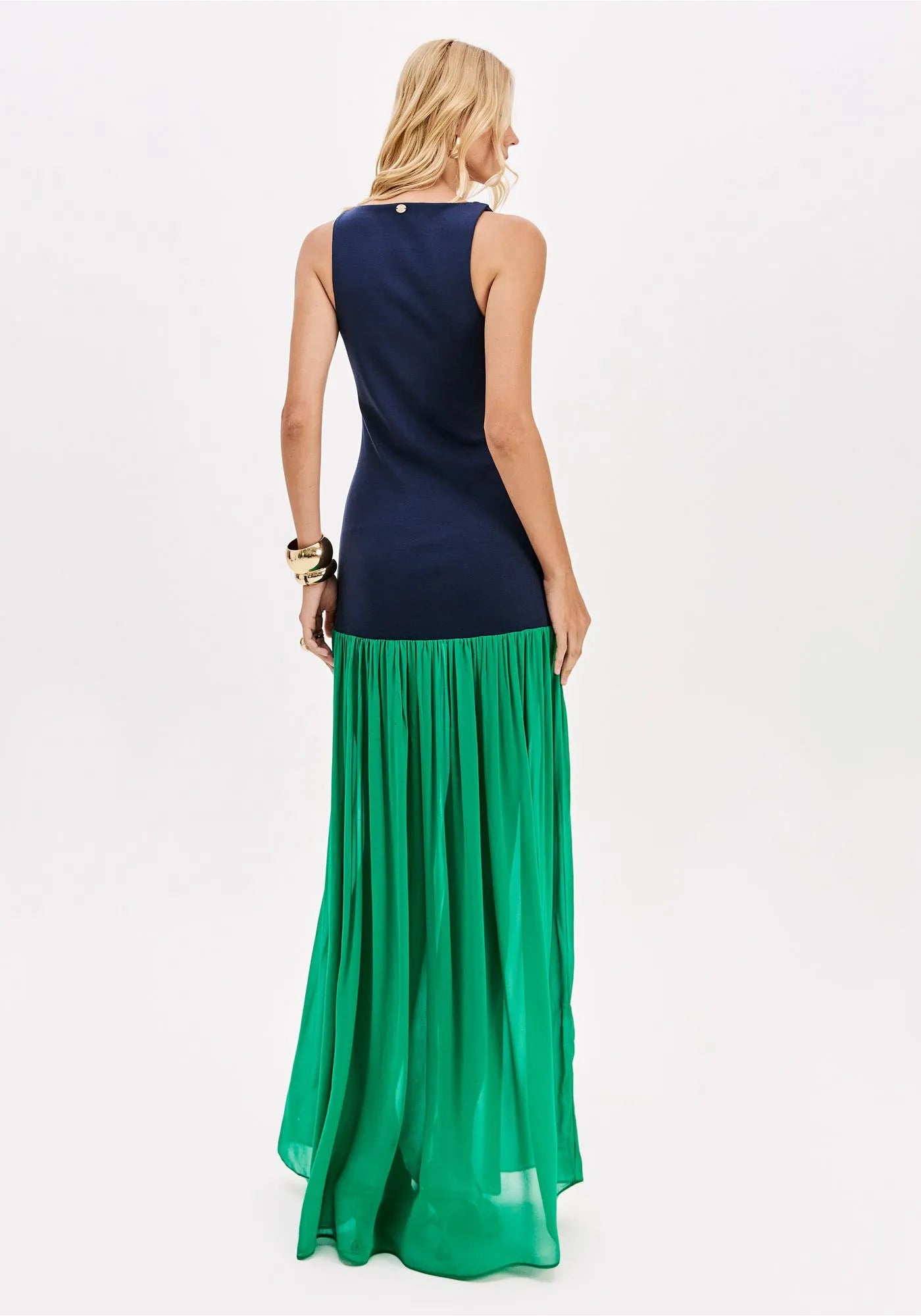 VESTIDO SUPER MIDI SIN MANGAS