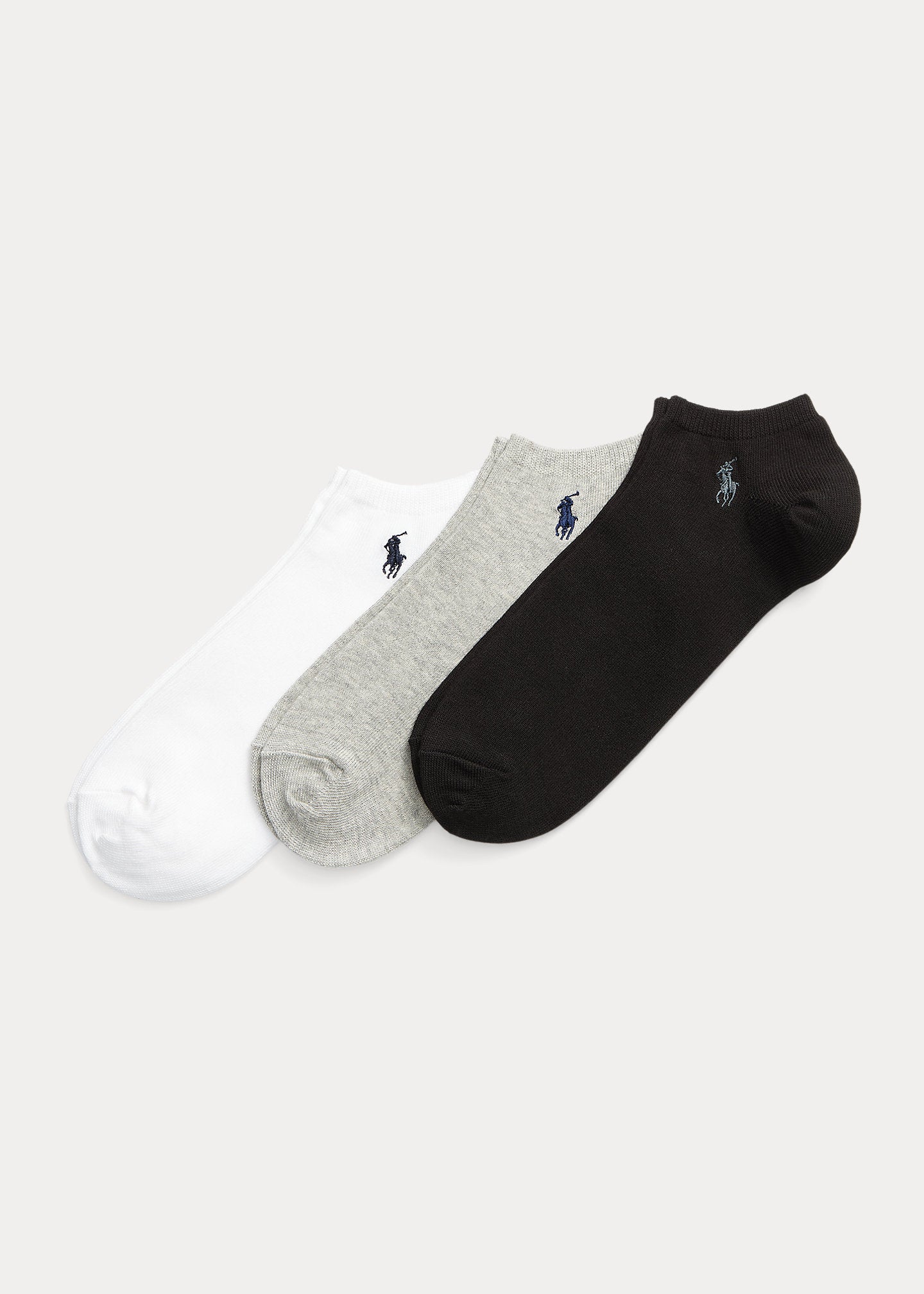 Tres pares de calcetines bajos (tres colores)