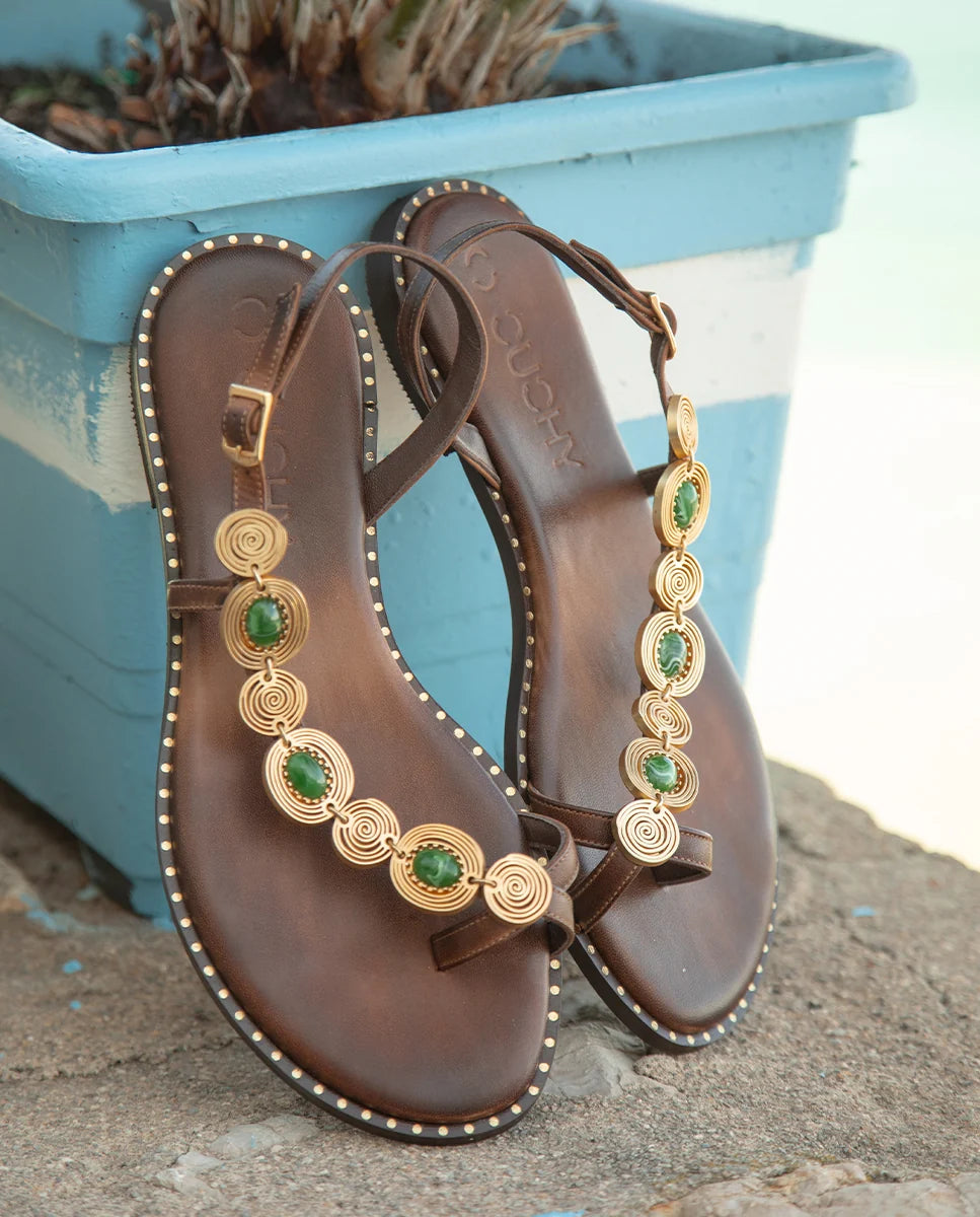 SANDALIAS HERA CHOCO