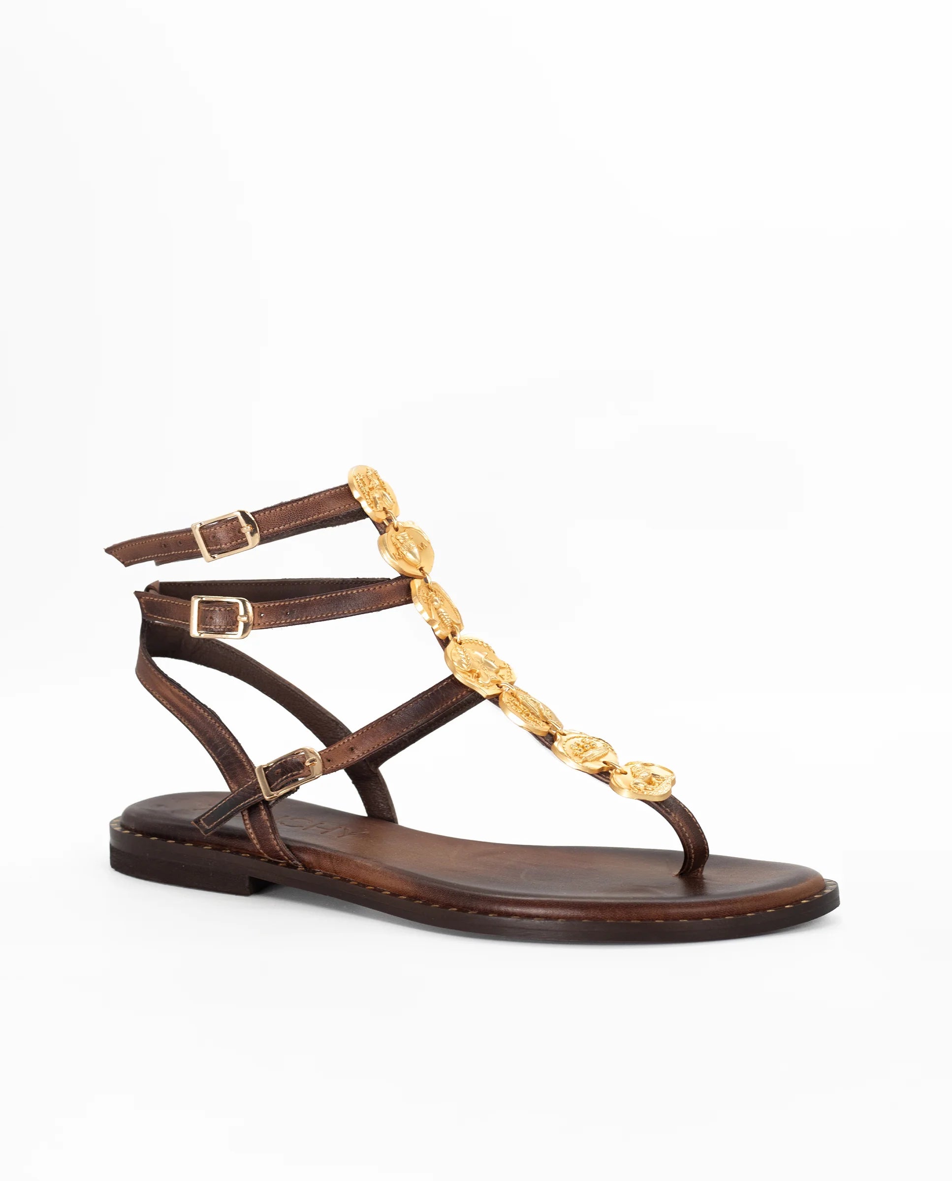 SANDALIAS PLAKA CHOCO