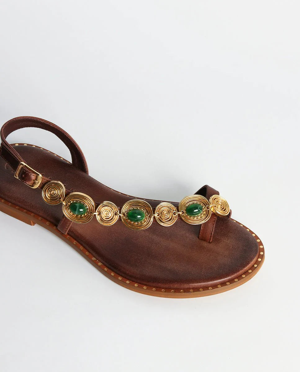 SANDALIAS HERA CHOCO