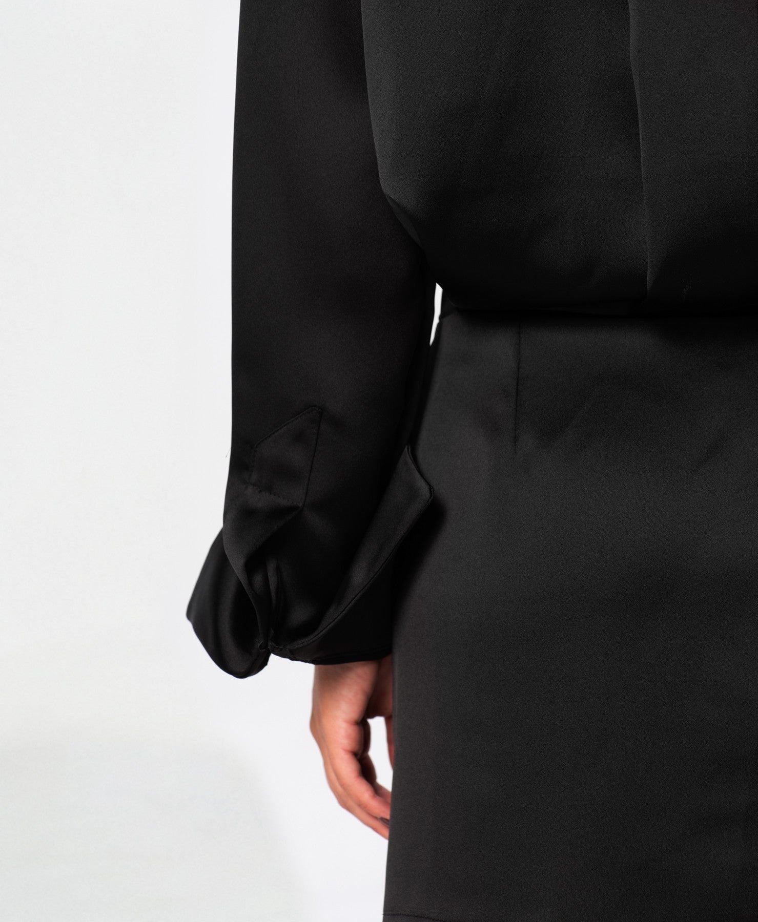 VESTIDO CAMISERO NEGRO VELA