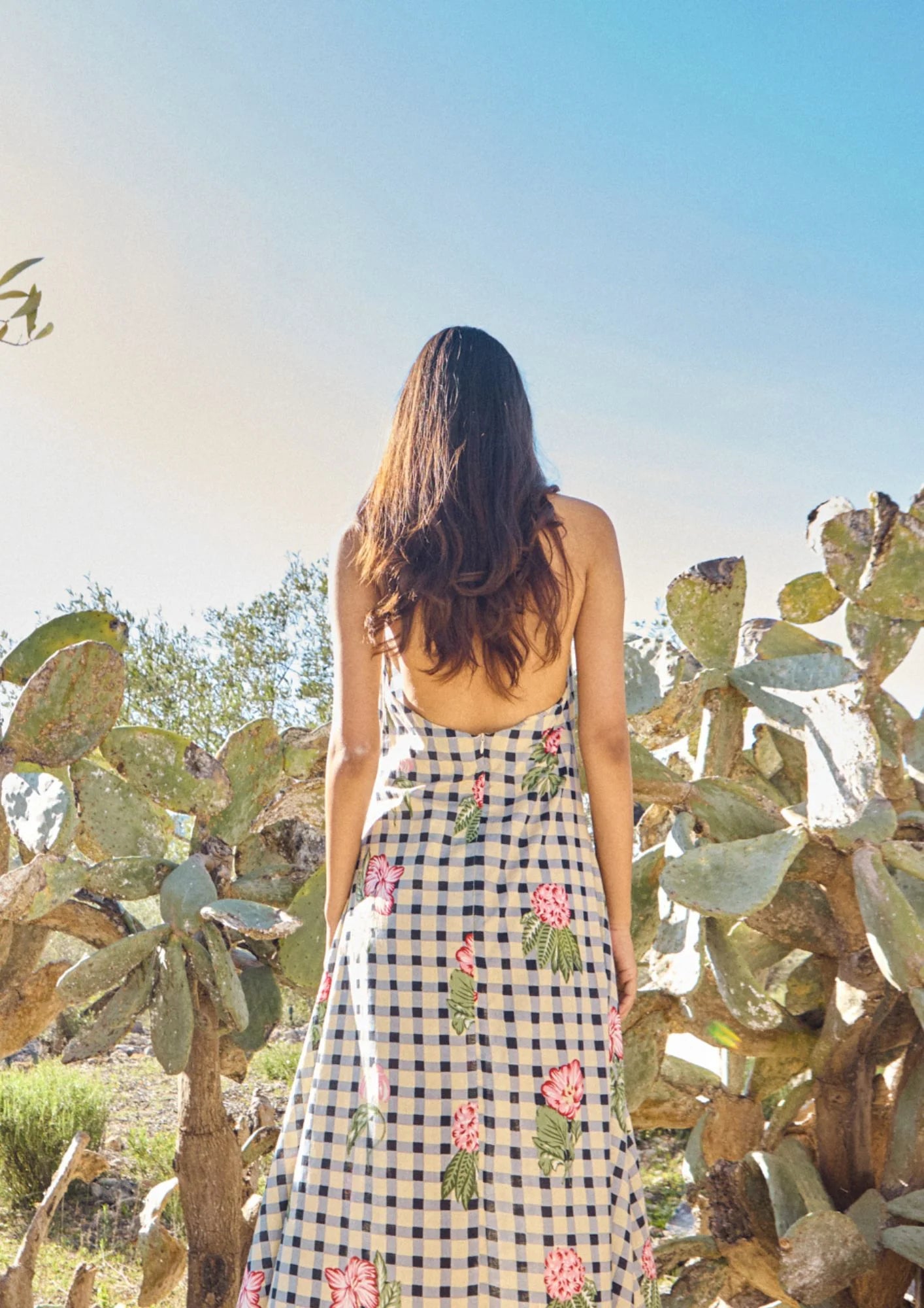 VESTIDO HALTER PICNIC