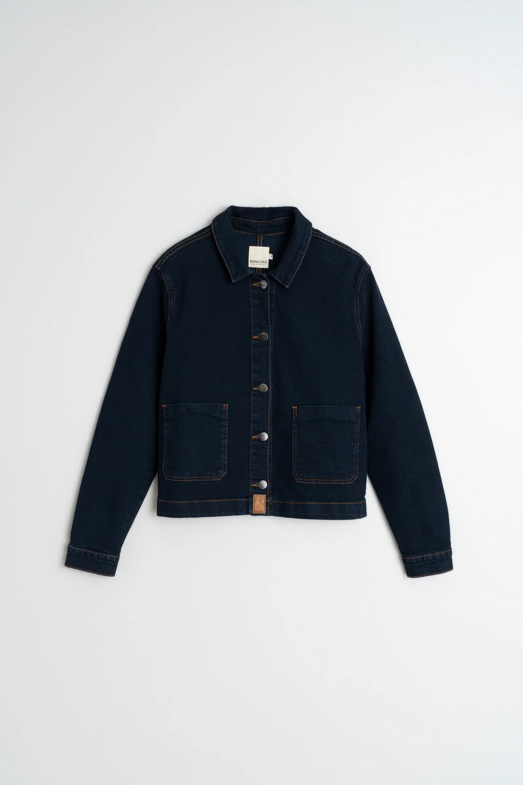 CAZADORA DENIM NAVY