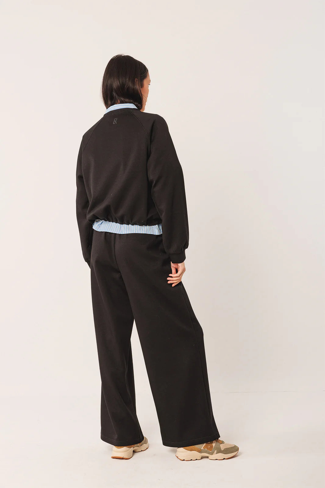 PANTALÓN WIDE LEG NEGRO
