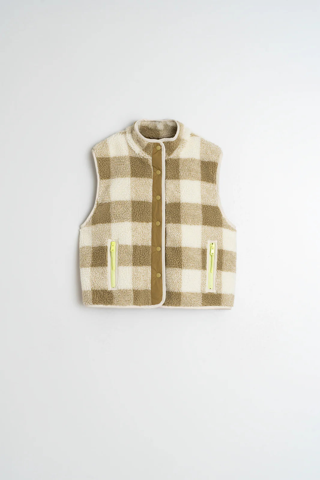CHALECO TEDDY CUADROS