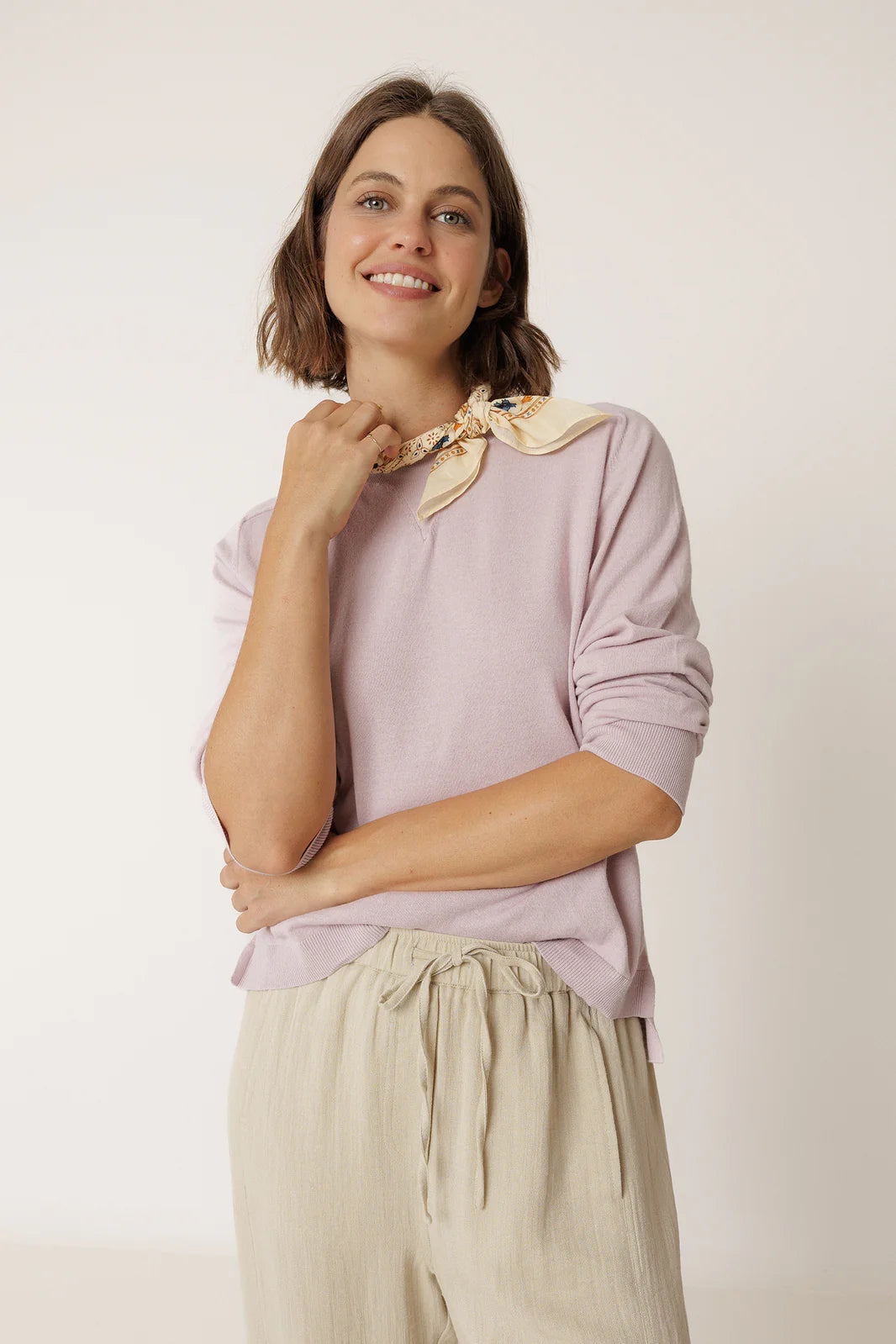 PANTALÓN FLUIDO CON CORDÓN