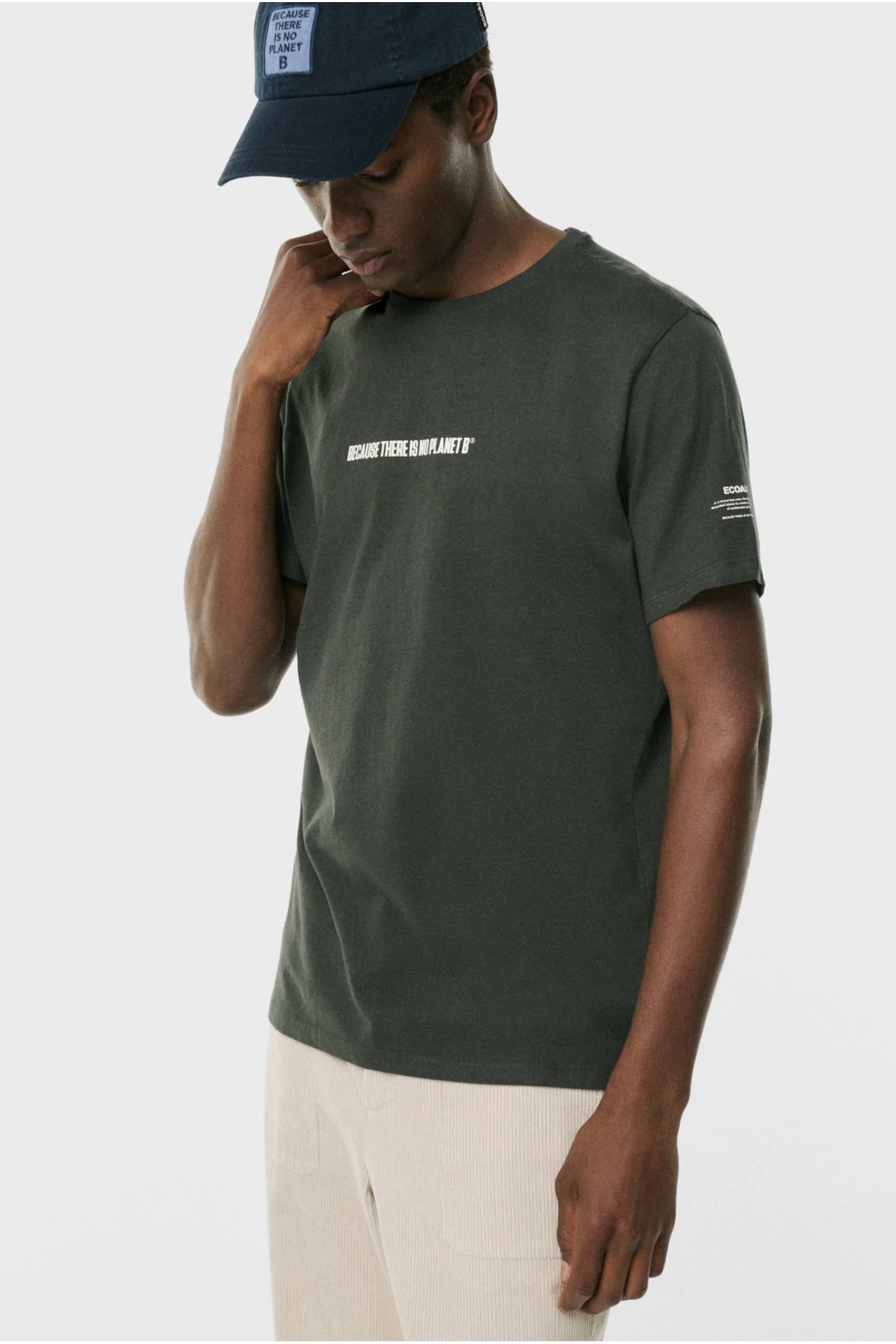 Camiseta Birca verde Ecoalf